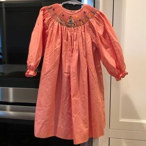 Smocked Halloween dress